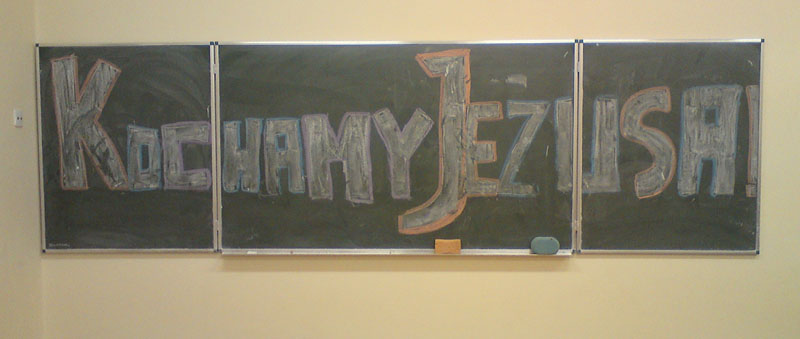 kochamy Jezusa - na zajeciach dzieci